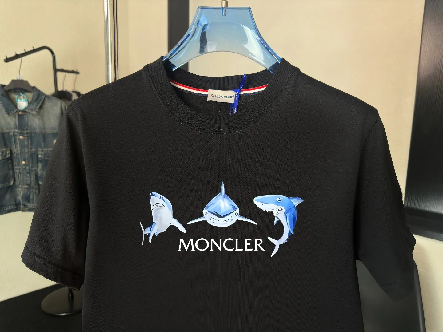 P80💰《Moncler~ 》2025New Arrival Quality T , Versatile Quality ！ ‼ 32 250G ‼ ， ， ， ， T 🤪 Sizes：S-M-L-XL-2XL ：Black，White， Same Style